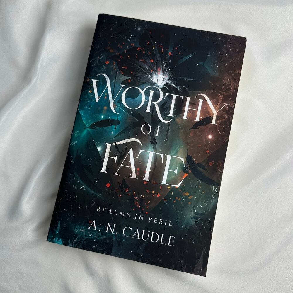 Worthy of Fate A.N. Caudle OOP Original Indie Paperback Fantasy Romance